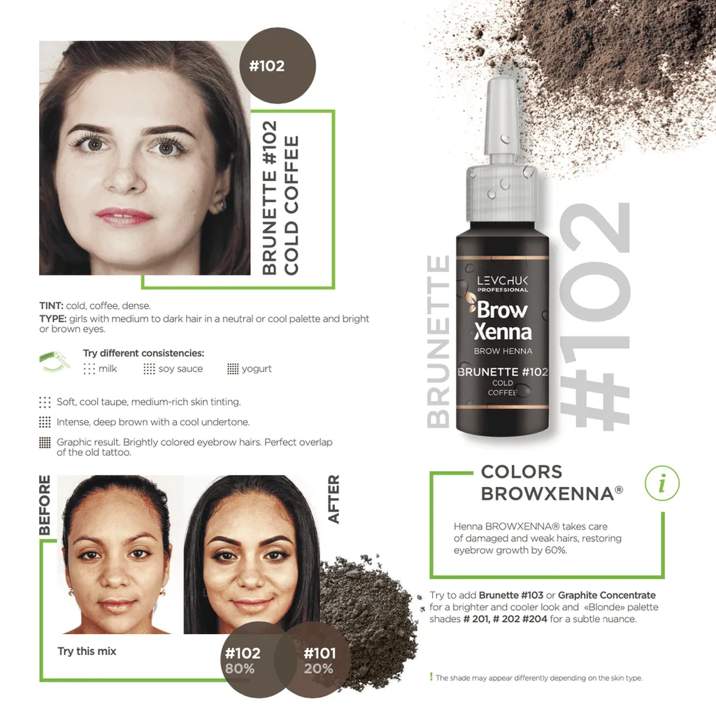 BrowXenna Brow Henna Kit for Eyebrows (Bottle) - Image 11