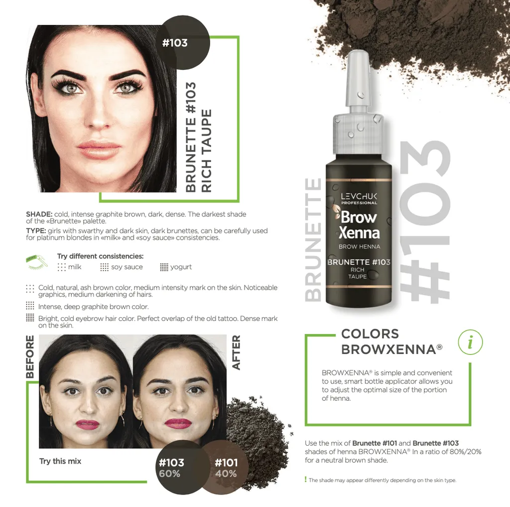 BrowXenna Brow Henna Kit for Eyebrows (Bottle) - Image 12