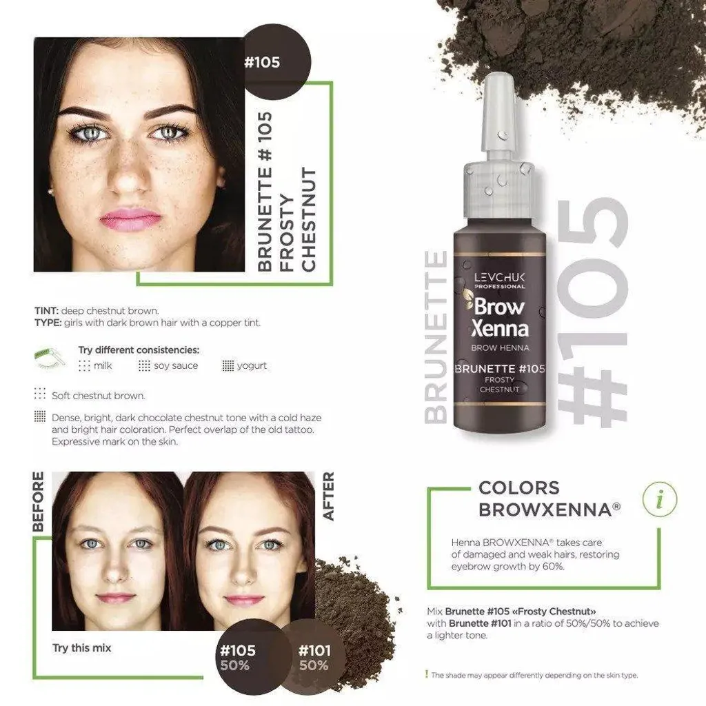 BrowXenna Brow Henna Kit for Eyebrows (Bottle) - Image 14