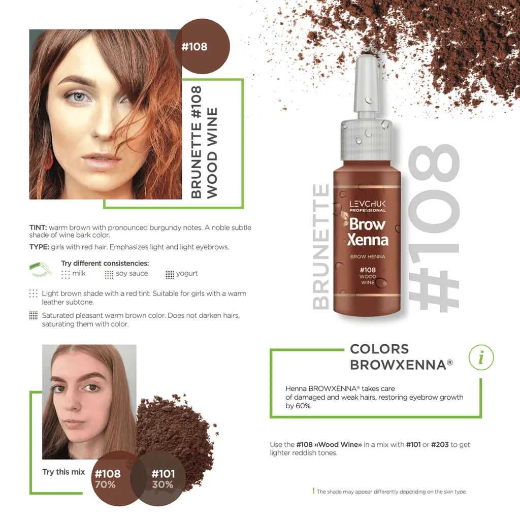 BrowXenna Brow Henna Kit for Eyebrows (Bottle) - Image 17