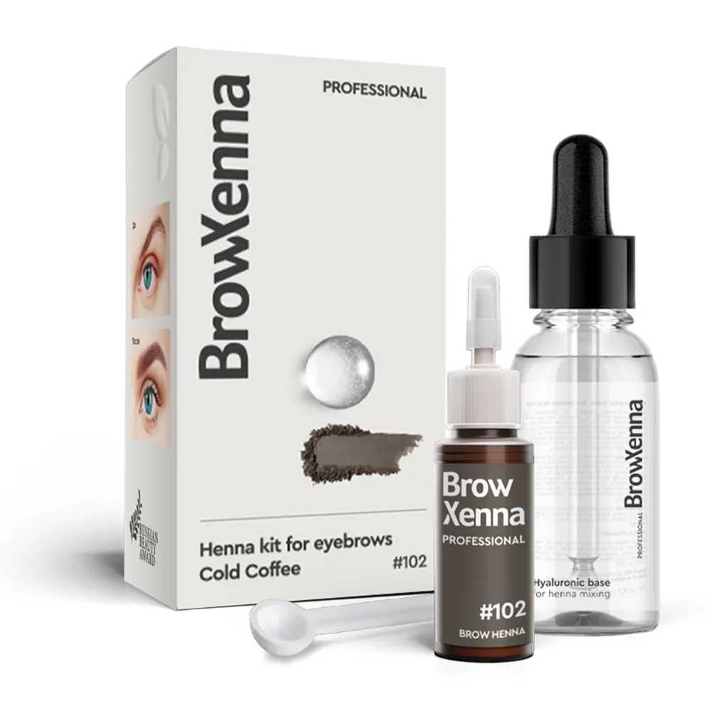 BrowXenna Brow Henna Kit for Eyebrows (Bottle) - Image 3