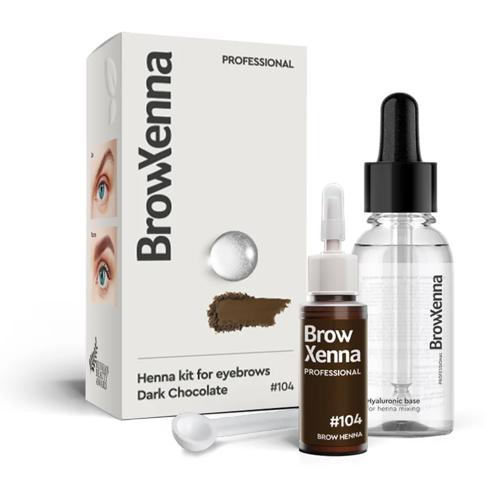 BrowXenna Brow Henna Kit for Eyebrows (Bottle) - Image 5