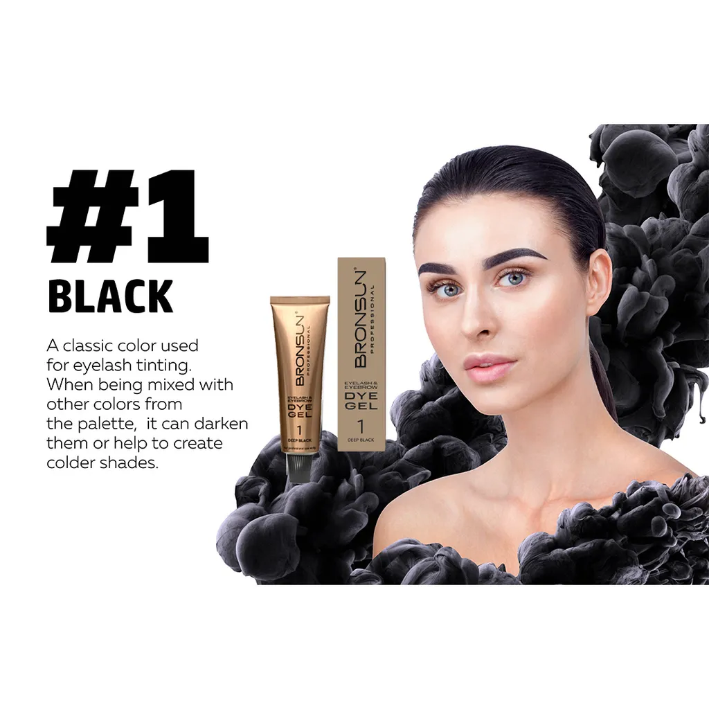 BRONSUN GEL LASH AND BROW TINT DYE / DEVELOPER (New Look) - Image 2