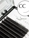 CC Curl Korea Faux Mink Individual Eyelash Lashes For Professionals Soft Mink Eyelash Extension (16 Lines) The L Theory