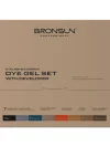 Bronsun Gel Dye Full Colors Kit Set 8 Colors Developer and Remover